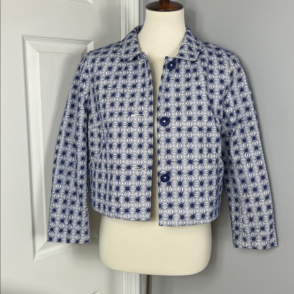 Boden Cropped Embroidered Jacket - Picture 5 of 10